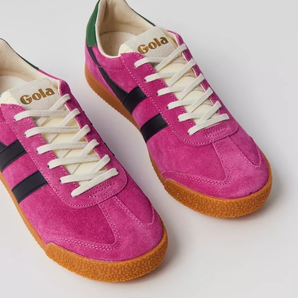Gola Pink Suede Sneakers - Picture 4 of 4
